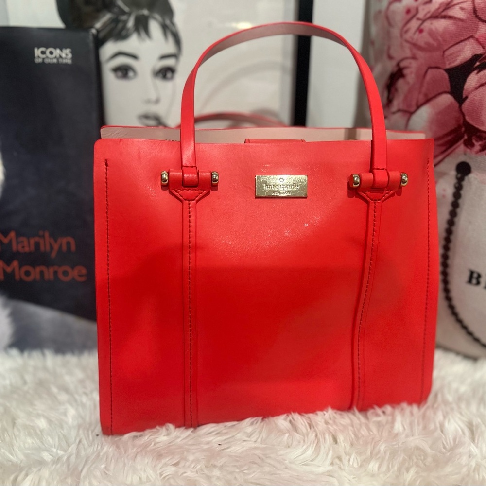 Kate Spade Vibrant Red Satchel